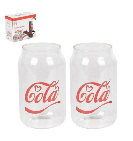 Набір склянок Cola &mdash; 400 мл, 2 шт. 00695 фото