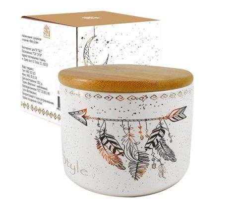 Ємність для сипучих продуктів &laquo;Boho style&raquo; &mdash; 340 мл 00406 фото